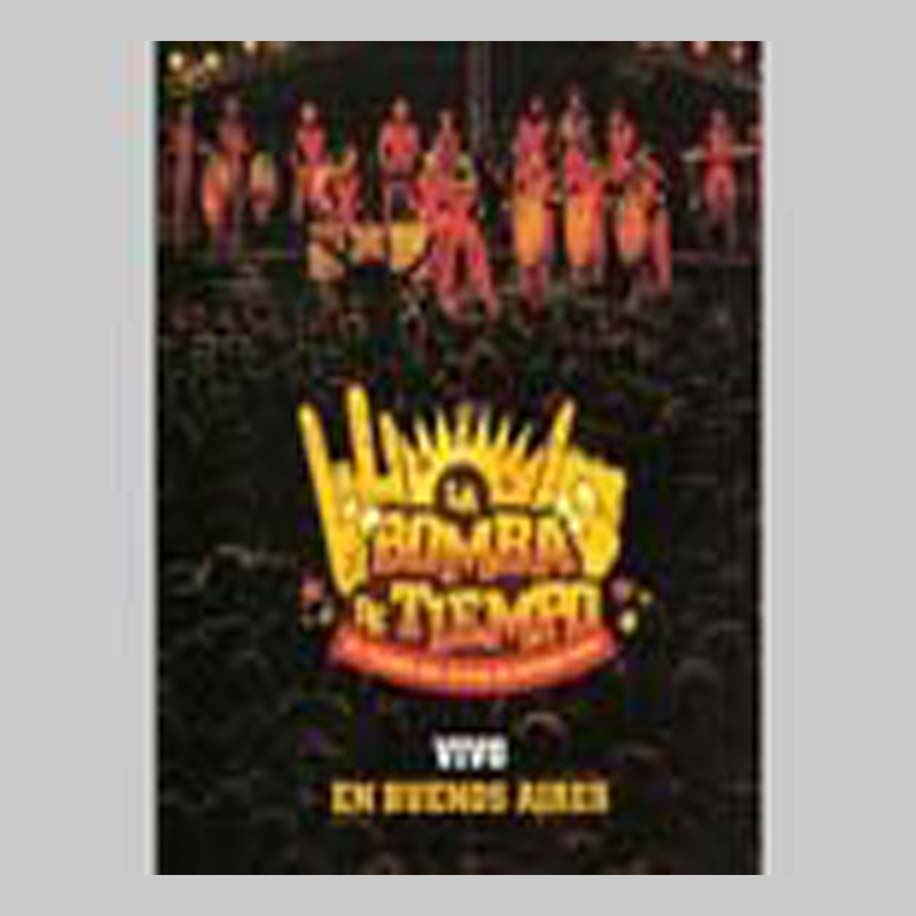 VIVO EN BUENOS AIRES (CD+DVD) - BOMBA DE TIEMPO LA