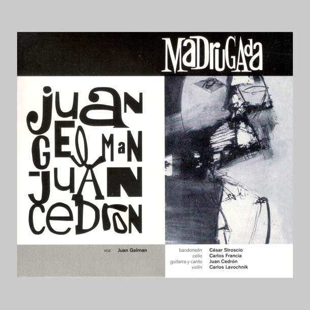 MADRUGADA / CANCIONES TRADICIO - CUARTETO CEDRON
