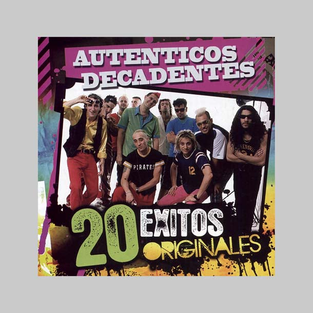20 EXITOS ORIGINALES - AUTENTICOS DECADENTES LOS