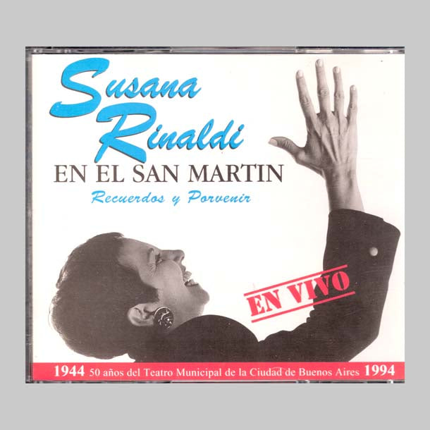 EN VIVO (2CD) EN EL SAN MARTIN - RINALDI SUSANA