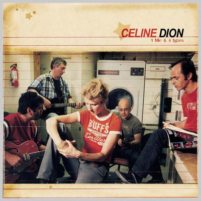 VINILO - 1 FILLE & 4 TYPES - DION CELINE