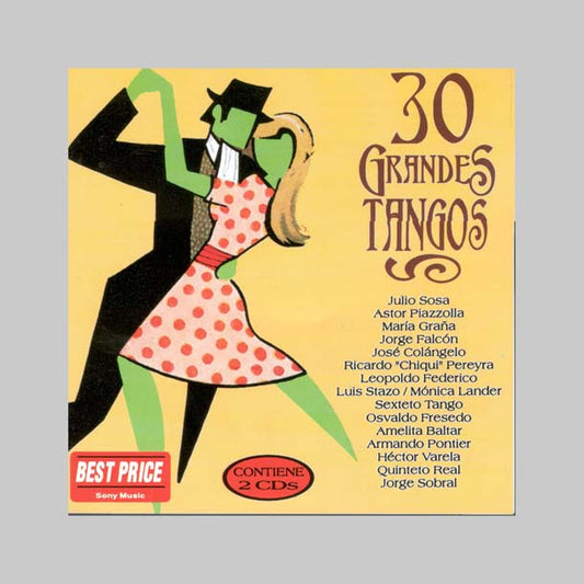 30 GRANDES TANGOS (2CD) - VARIOS INTERPRETES