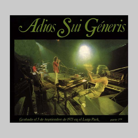 ADIOS SUI GENERIS VOL. I - SUI GENERIS