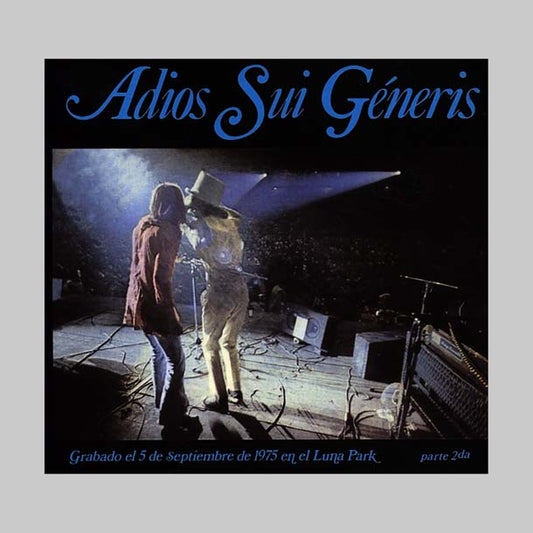 ADIOS SUI GENERIS VOL. II - SUI GENERIS