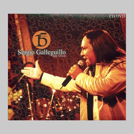 15 AÑOS (CD+DVD) - GALLEGUILLO SERGIO