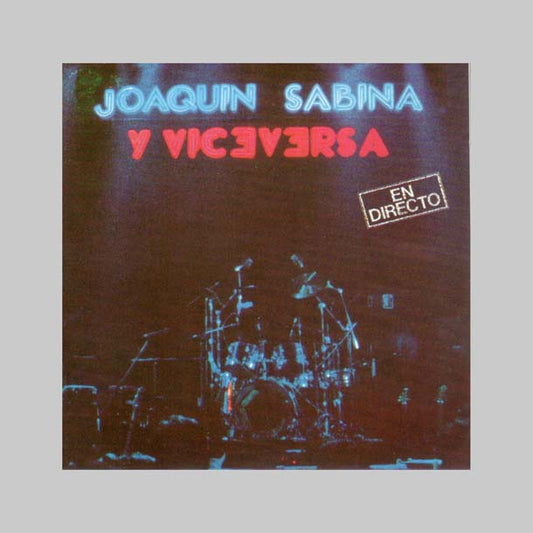 Y VICEVERSA EN DIRECTO (2CD) - SABINA JOAQUIN
