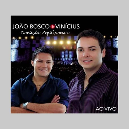 CORACAO APAIXONOU -  AO VIVO - BOSCO JOAO / VINICIUS