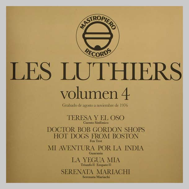 LES LUTHIERS VOL4 - LES LUTHIERS