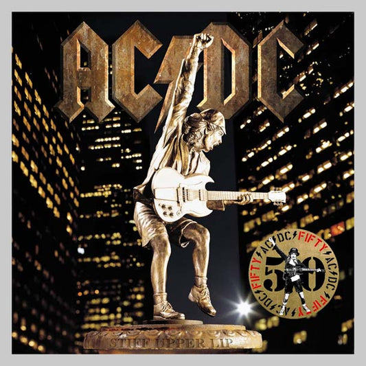 STIFF UPPER LIP-50TH ANN- GOLD - AC/DC