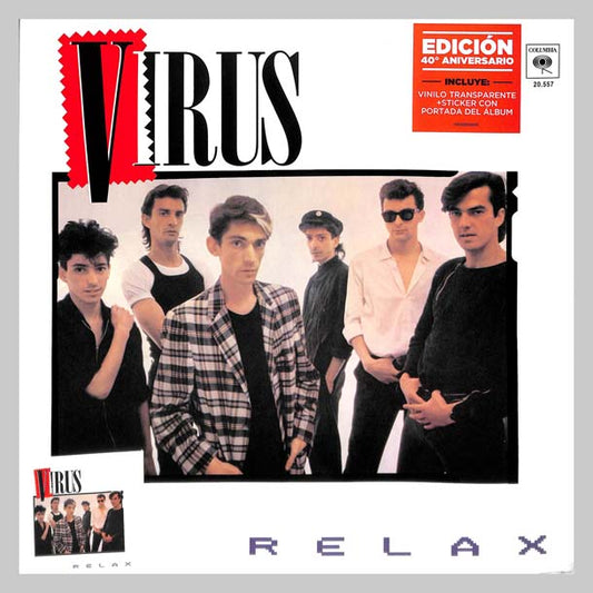 RELAX (VINYL TRANSPARANTE ED 4 - VIRUS