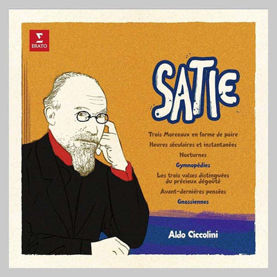 VINILO - SATIE: GYMNOPEDIES & GNOSSIENN - CICCOLINI ALDO