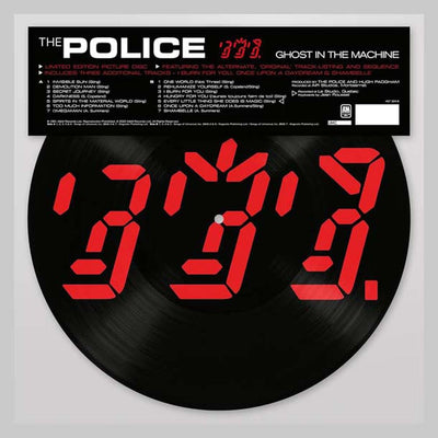 VINILO - GHOST IN THE MACHINE - PICTURE - POLICE THE