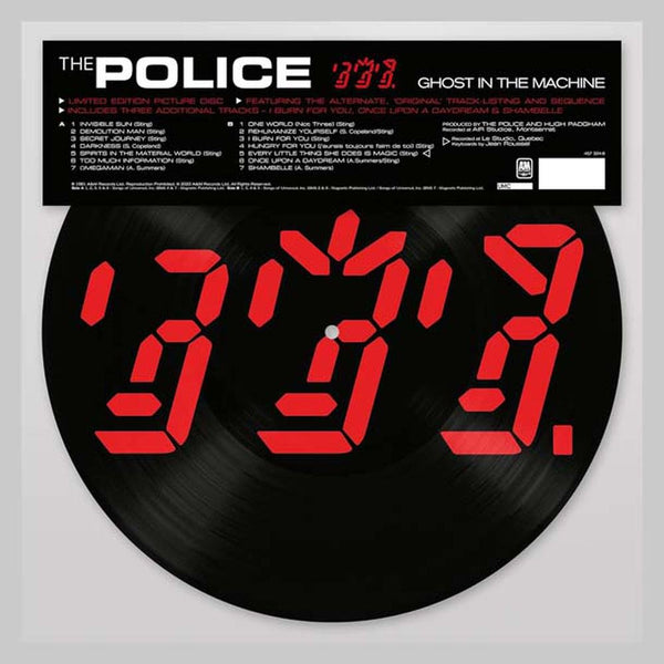 POLICE THE - GHOST IN THE MACHINE - PICTURE - VINILOS Premium
