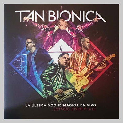 VINILO - LA ULTIMA NOCHE MAGICA VIVO (2 - TAN BIONICA