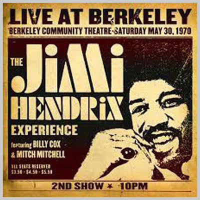 VINILO - LIVE AT BERKELEY - HENDRIX JIMI