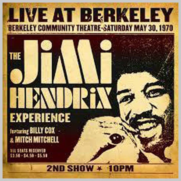 HENDRIX JIMI - LIVE AT BERKELEY - VINILOS Premium