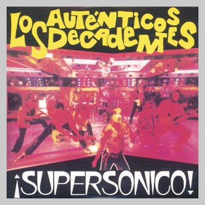 VINILO - SUPERSONICO - AUTENTICOS DECADENTES LOS
