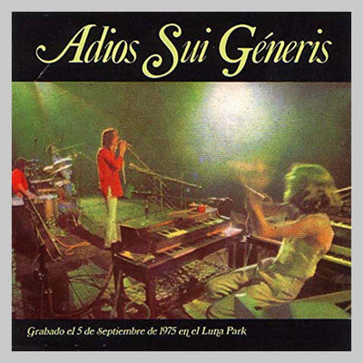 VINILO - ADIOS SUI GENERIS 1 - SUI GENERIS