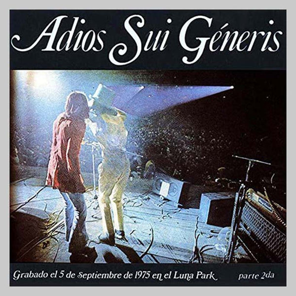 SUI GENERIS - ADIOS SUI GENERIS 2 - VINILOS Premium